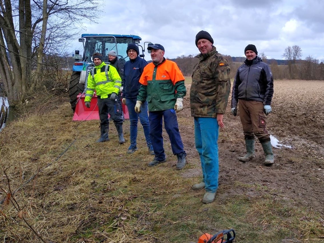 Bachräumen Niederhausen am 26.02.2022