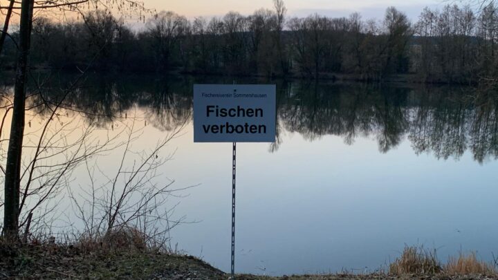 Gewässer 3 und 8 wegen Besatzmaßnahmen gesperrt